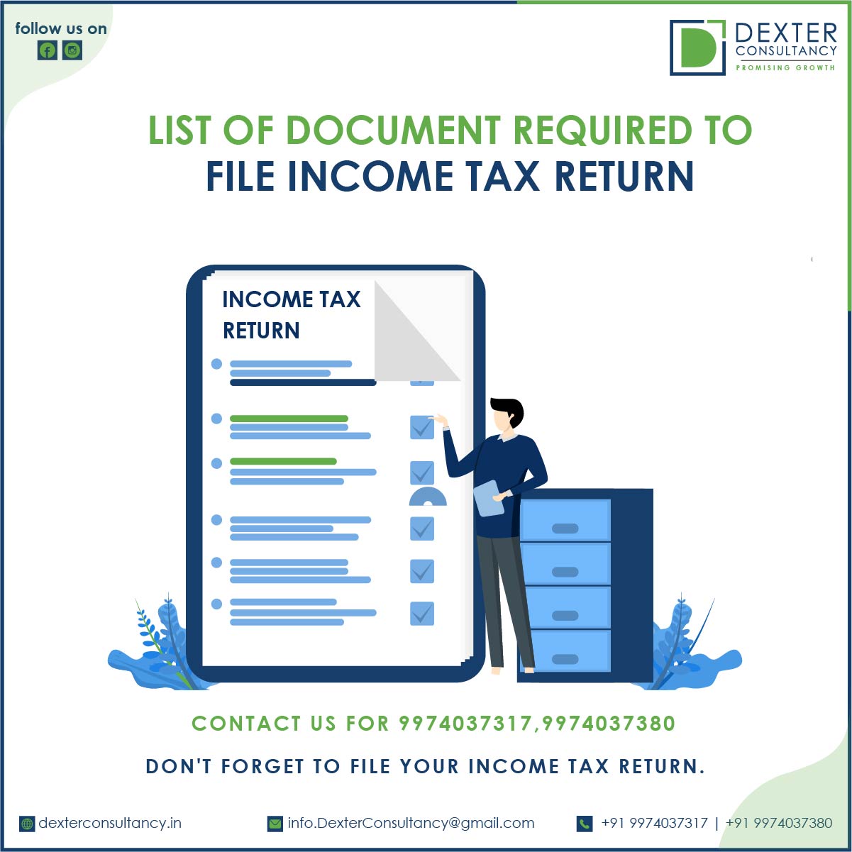 Required Documents for ITR Filing